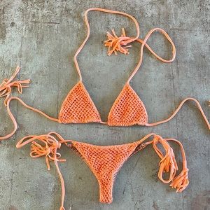 Orange Acacia Crochet Bikini! 🧡